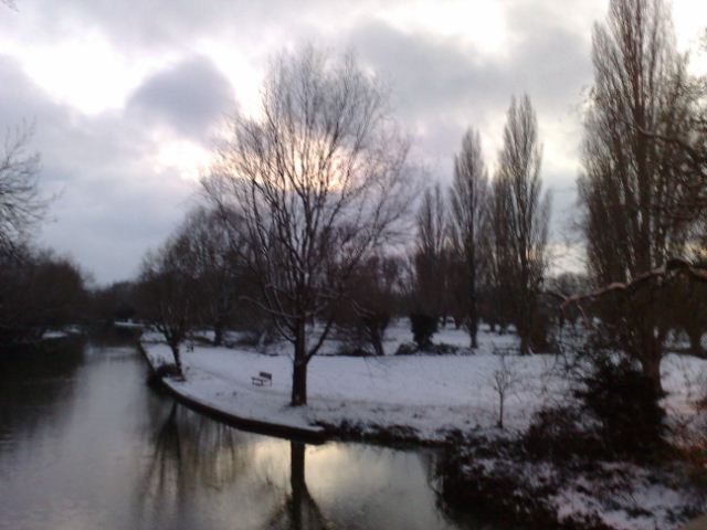 Cambridge in the snow Dec09