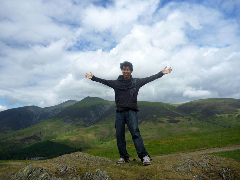 At the Lake District mountains!