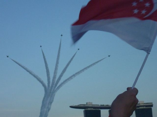 Neat shot of the flyover