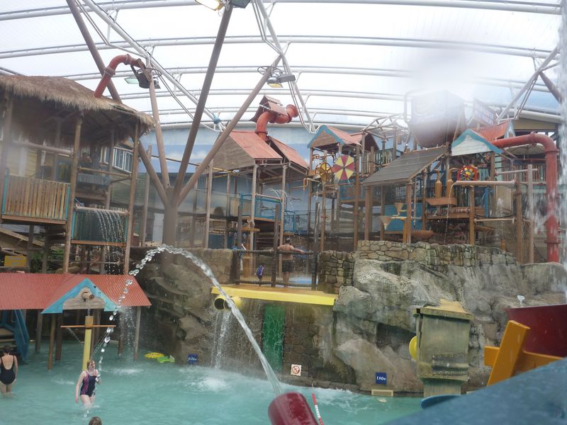 No waterpark is complete without a water playground!