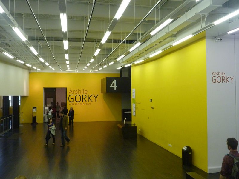 A display by Gorky