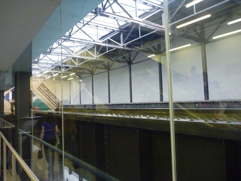 A view of the outer indoors from the museum