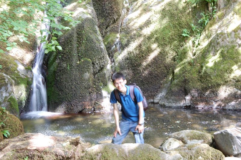 Terrence by the falls.