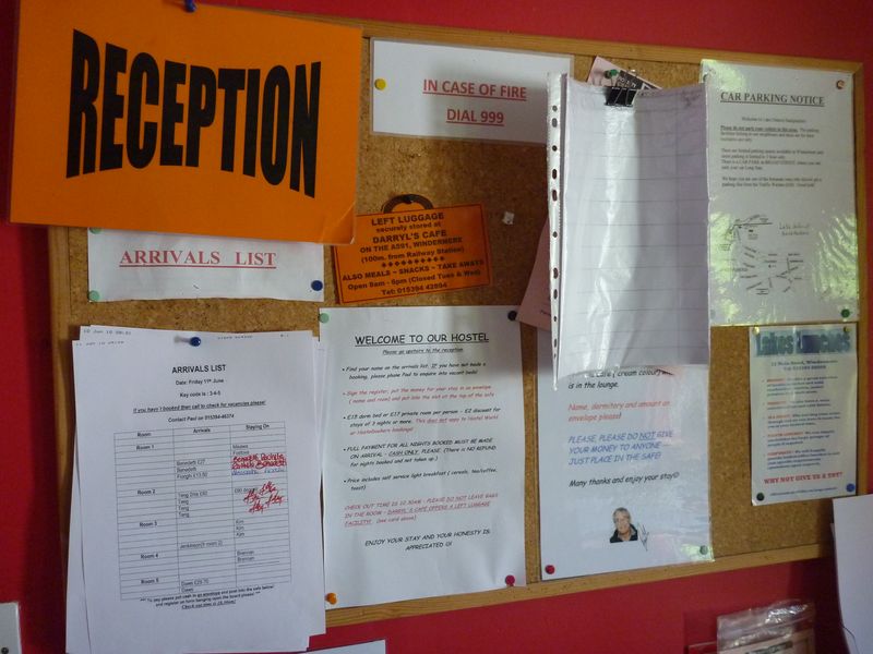 Who needs receptionists when a board is just as functional. :P