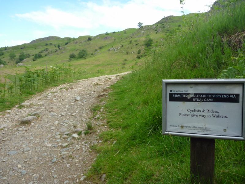 This route makes an awesome mountain bike trail too