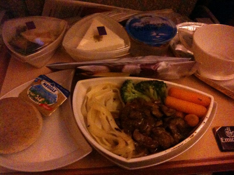 The plane food is reasonably good too.