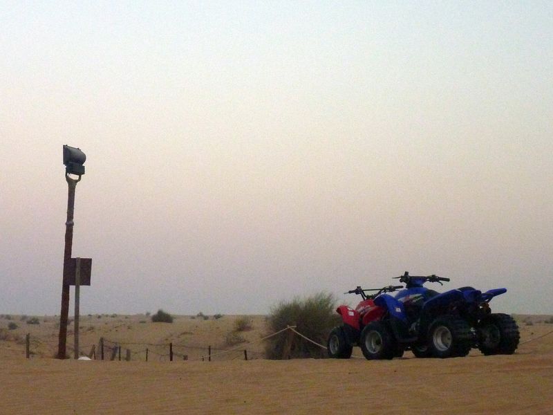 The camp has a nice ATV playarea too!