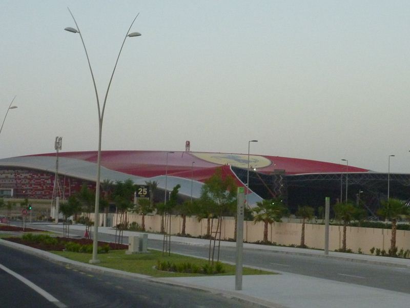 The largest Ferrari logo in the world