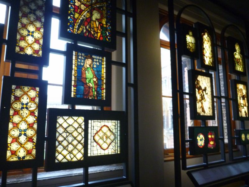 the museum love stained glass
