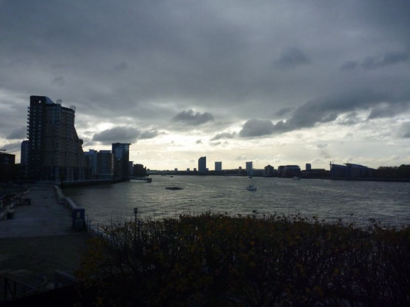 Overview of the river Thames