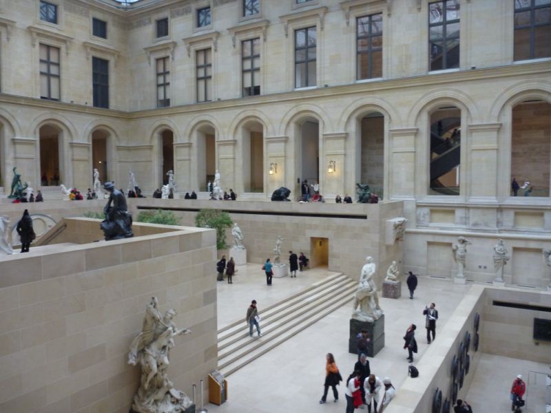 the sculpture garden's an atrium or sort