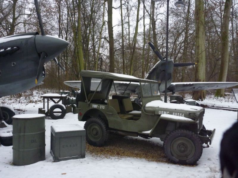 willy's jeep and random planes of an era