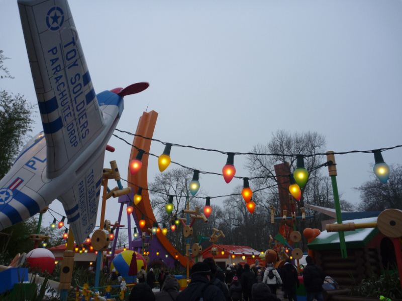 The place's nicely themed with various off-the shelf flat rides