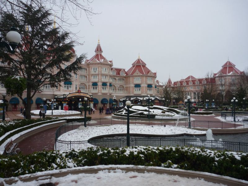 The Disneyland park 