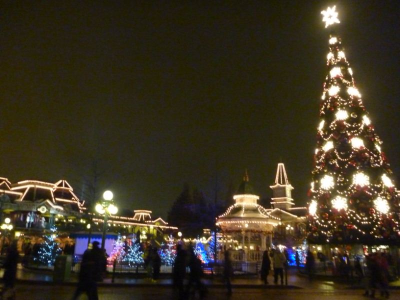 I can say, visiting Disneyland on Xmas with the snow..