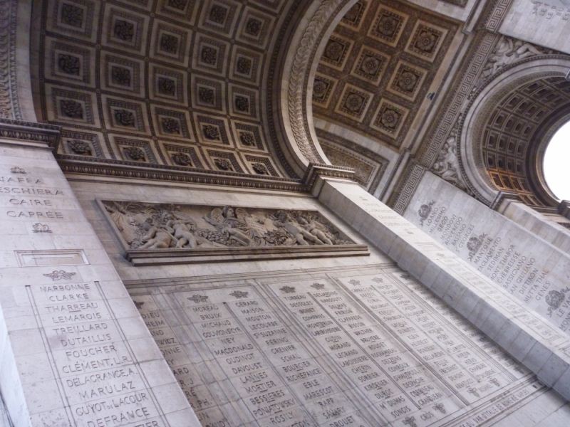 The Arc honours those who fought and died for France