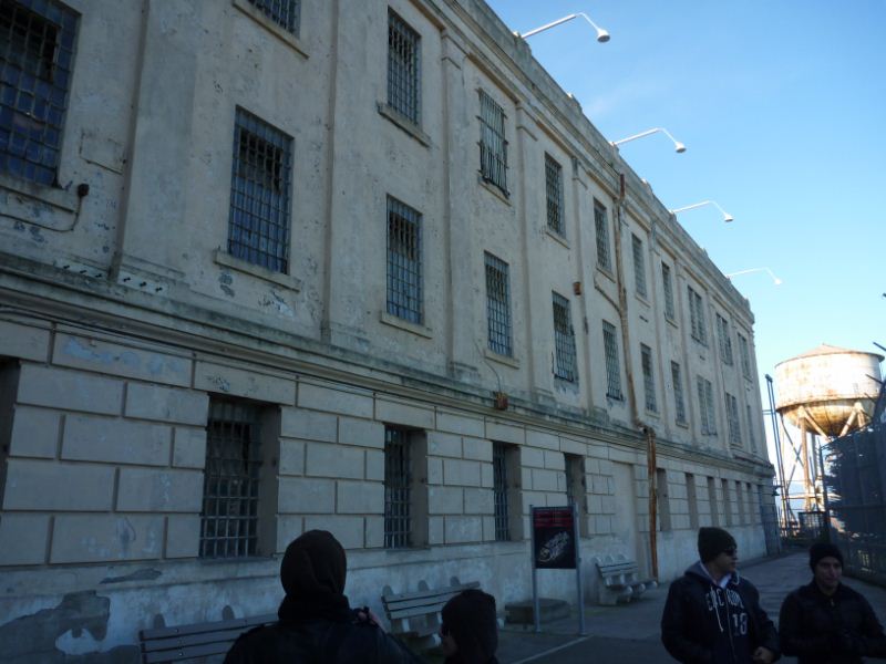 The main prison building