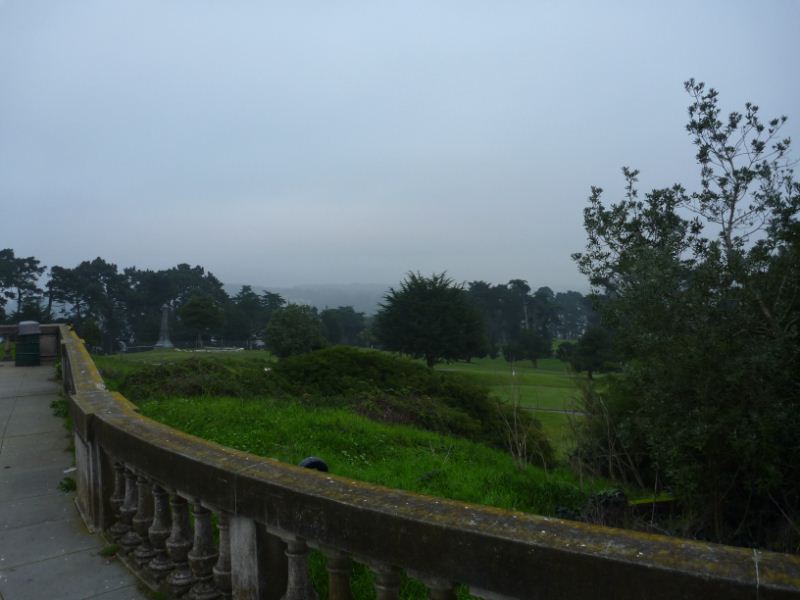 Overview of the east side of the park