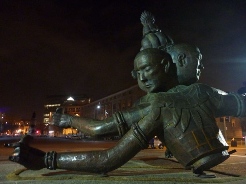 The San Fran buddha across the street