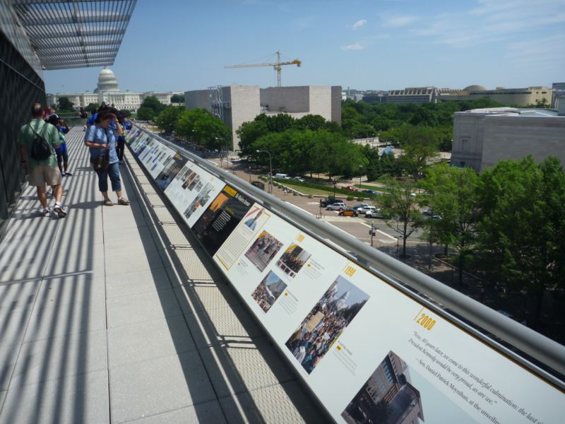 Overview of the balcony