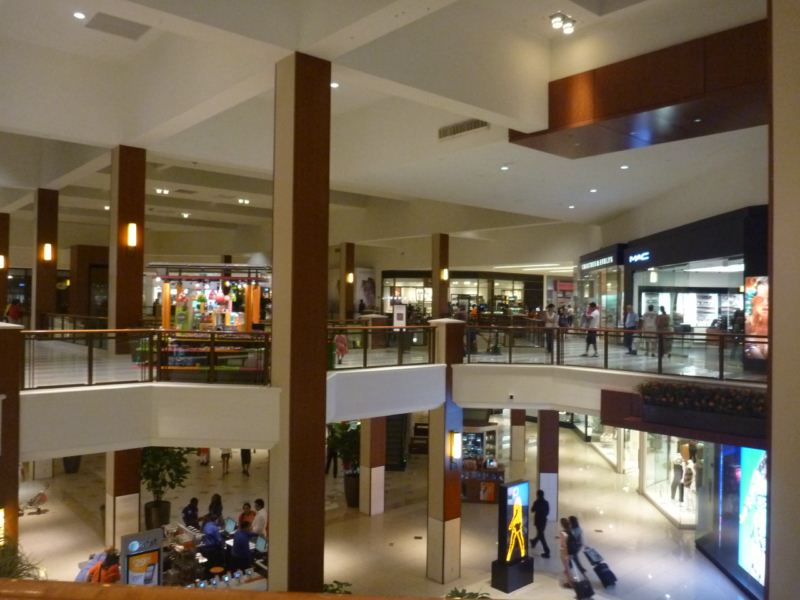 it's an upscale super-regional shopping mall