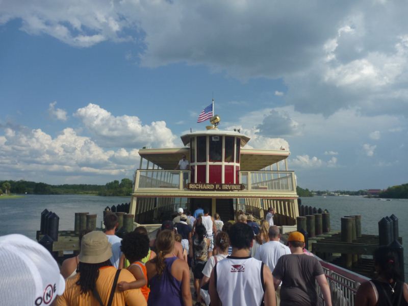 all board the ferry!