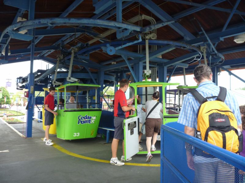 all board the  Sky Ride