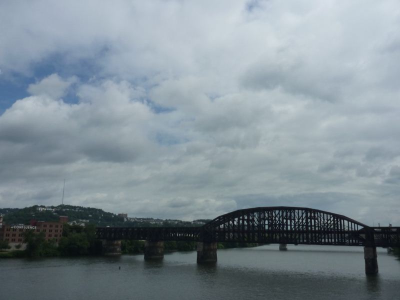 The Allegheny rail and aqueduct