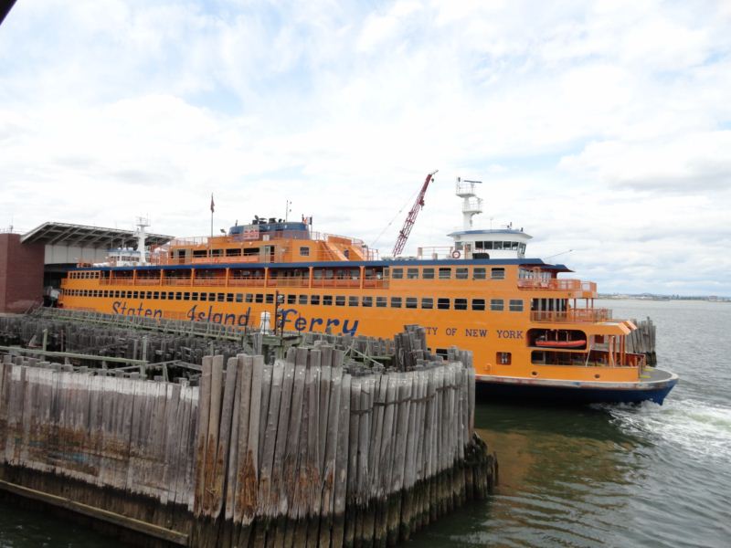 Here we are on Staten Island