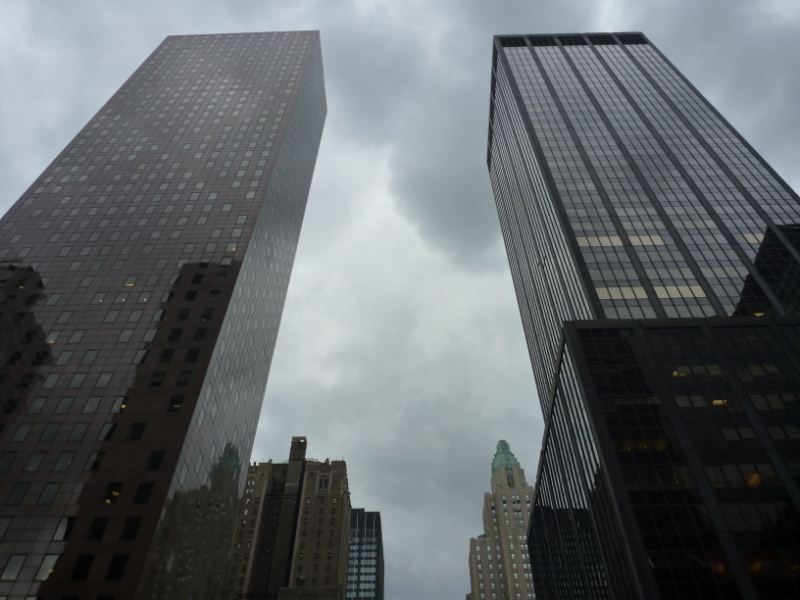 Newyork's home to tons of skyscrapers