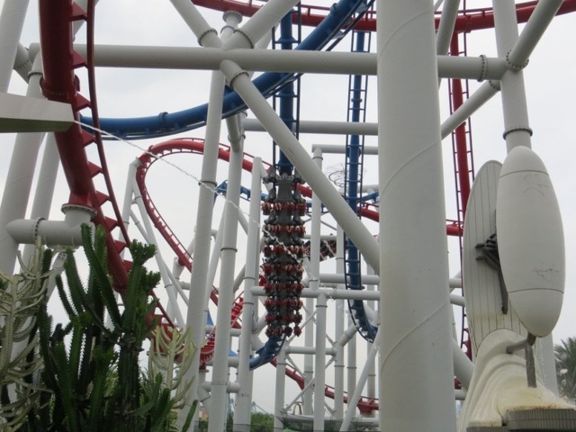 the more AWESOME cylon inverted coaster side