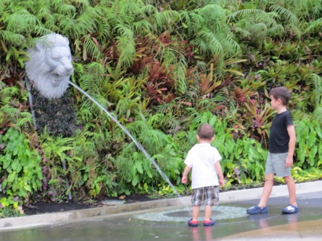 random fountain musings