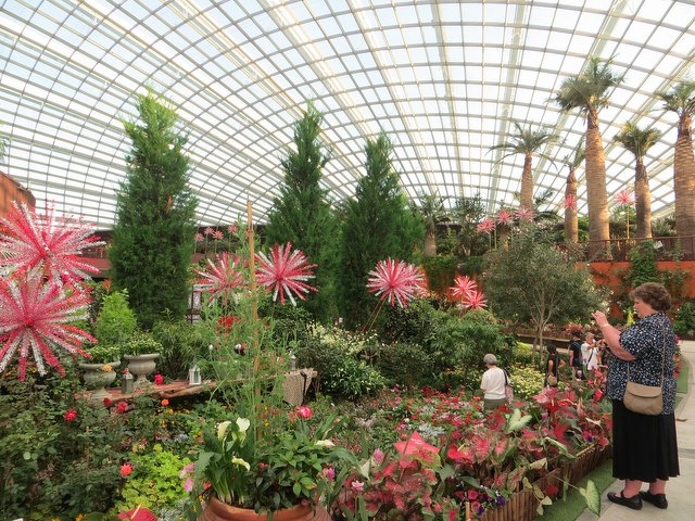 The gardens are themed to various occasions