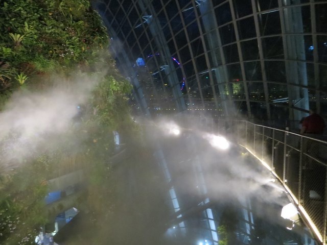 Vents under the walkways