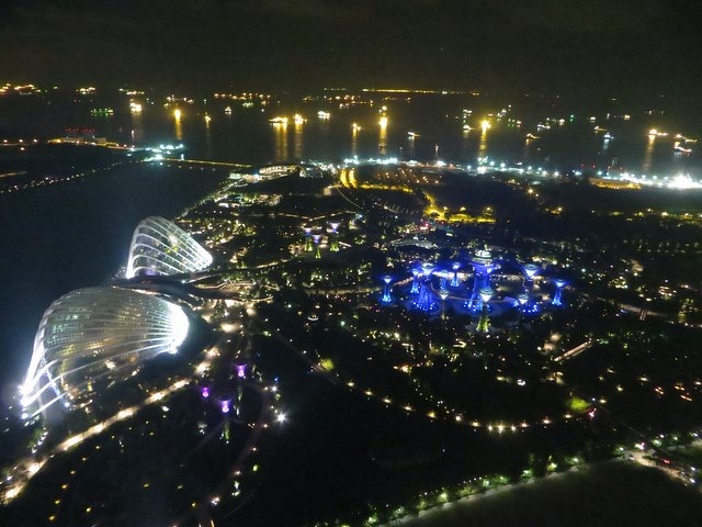 Overview at night