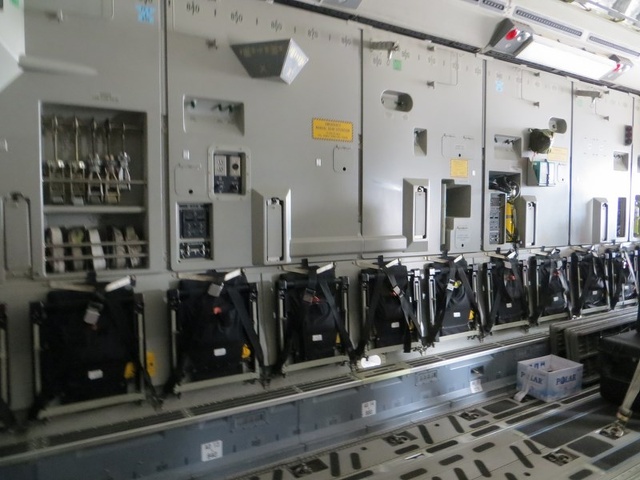 C-17 interior