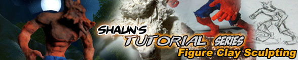 Tutorial: Figure clay sculpting - Planning and structure