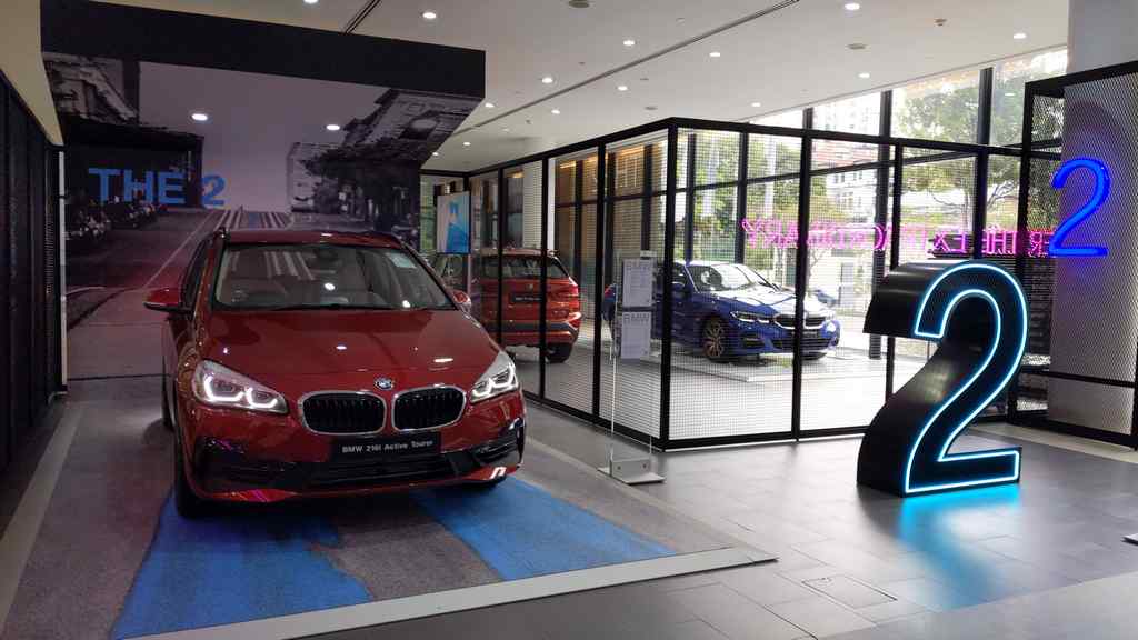 BMW Performance Motors Limited showroom 2 series sector