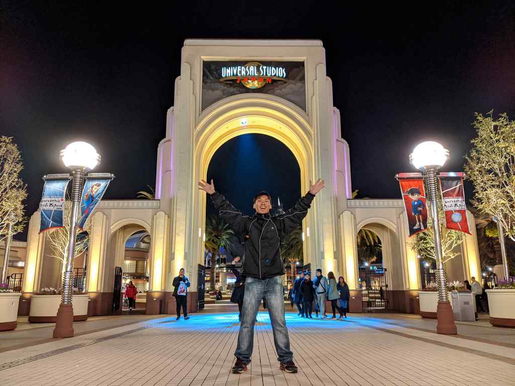 Greetings from Universal Studios Osaka theme park