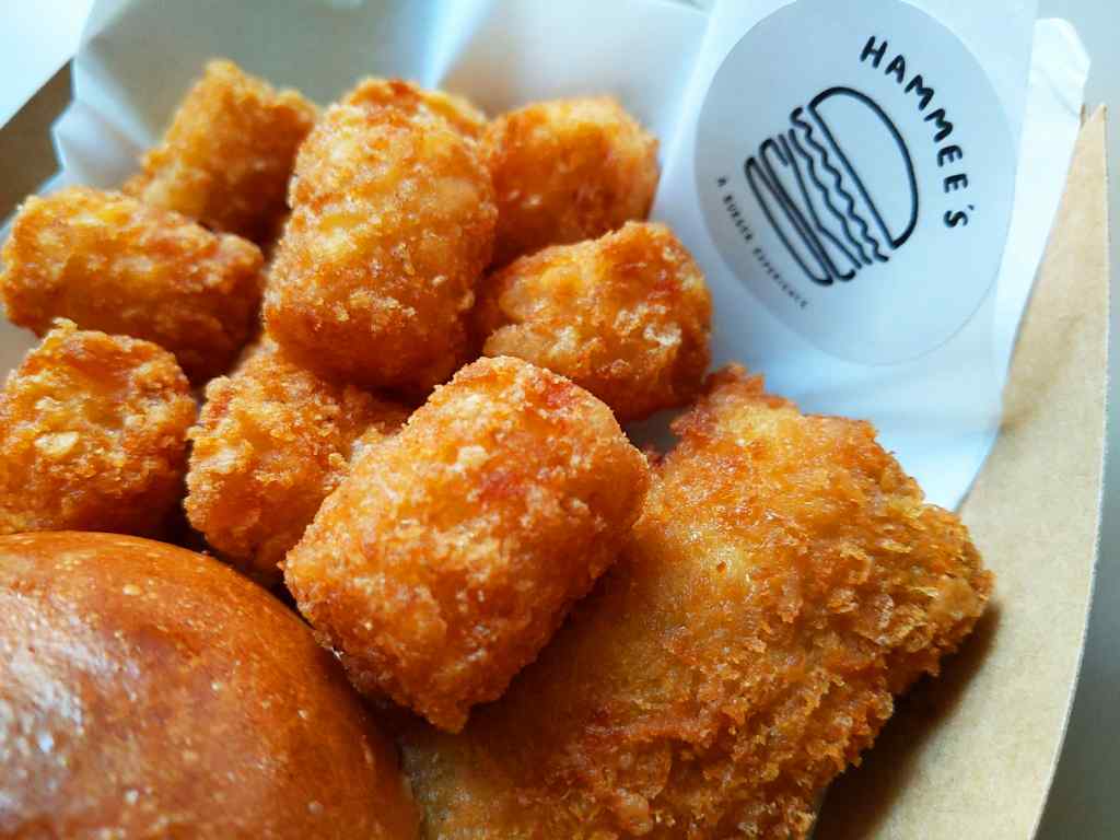 You can opt for tatter tots (hash browns) from your regular fries for a dollar more