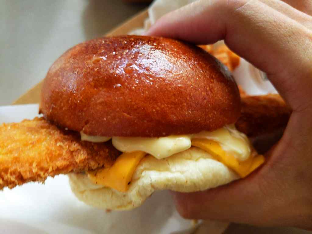 Fish burger or fish fillet with buns? You decide!