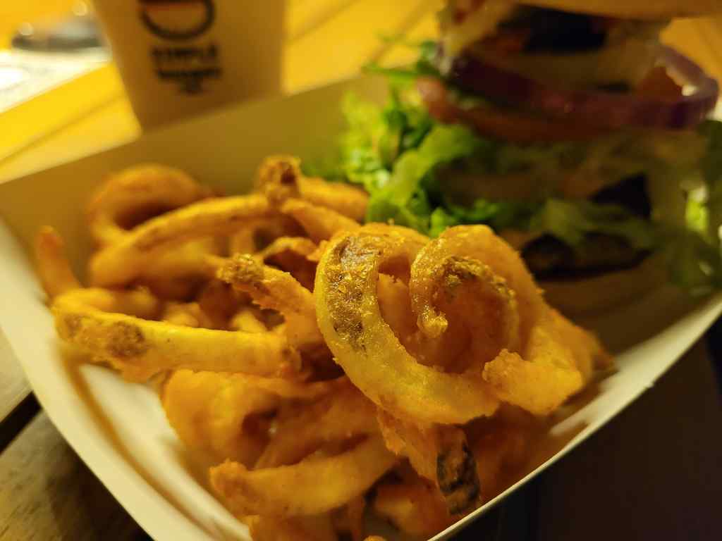Their curly fries are not bad, the next best up side behind regular fries