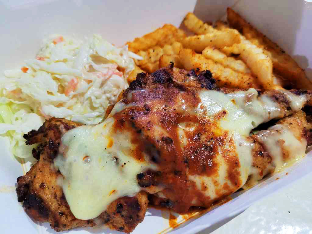 Original Botak Jones cheesy Cajun Chicken