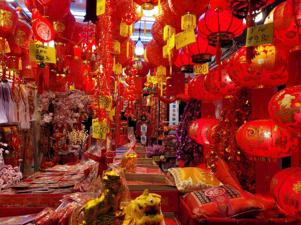 Chinatown looks really buzzing and alive with a refreshing coat of tiger themed lights and shops