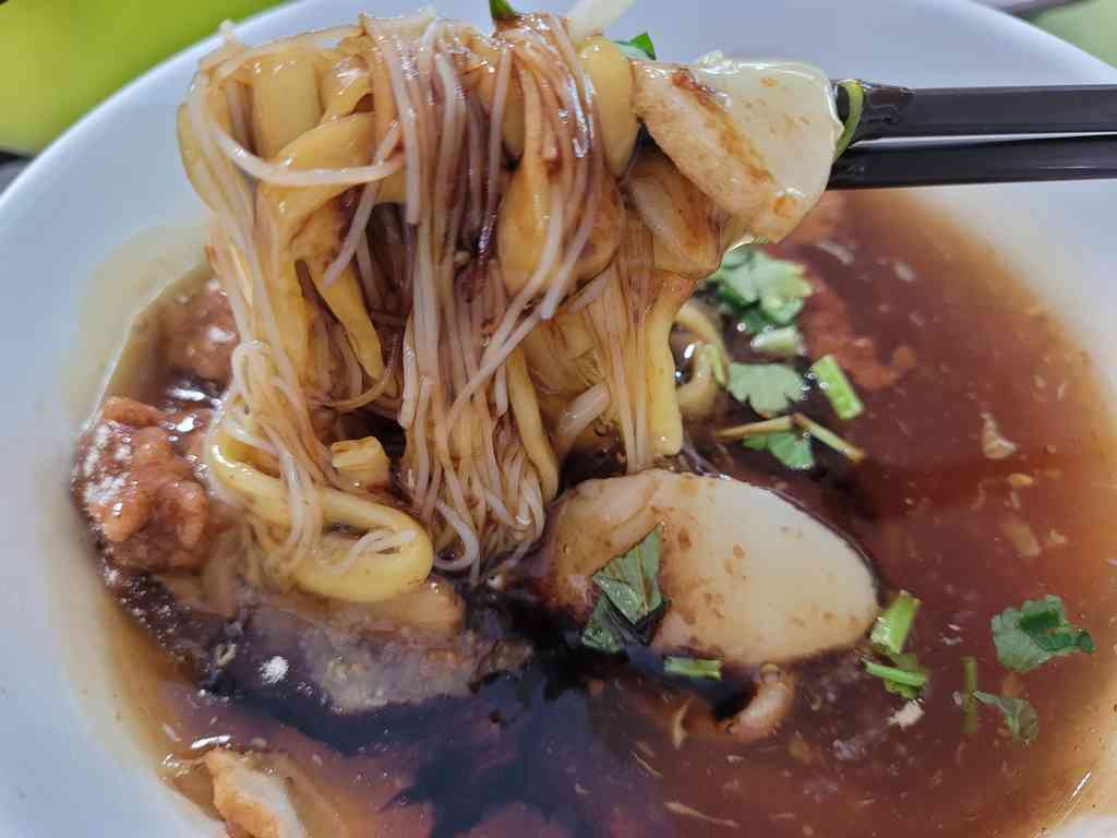 Soon Heng Lor Mee with noodle and beehoon mix